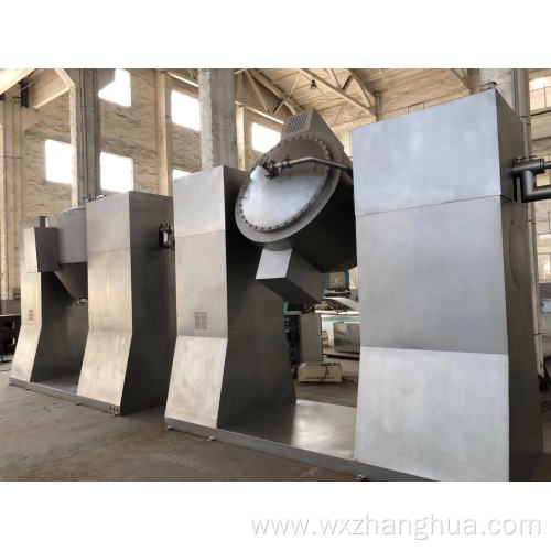 Industrial Rotary Double-Cone Vacuum Drying Machine